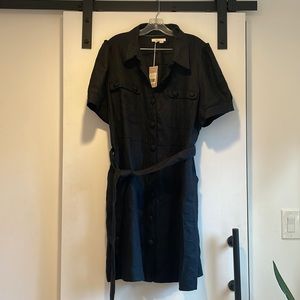 NWT black linen dress from Boden